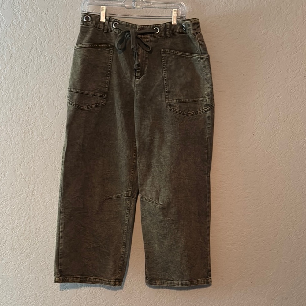 Olive Green Cargo Pants